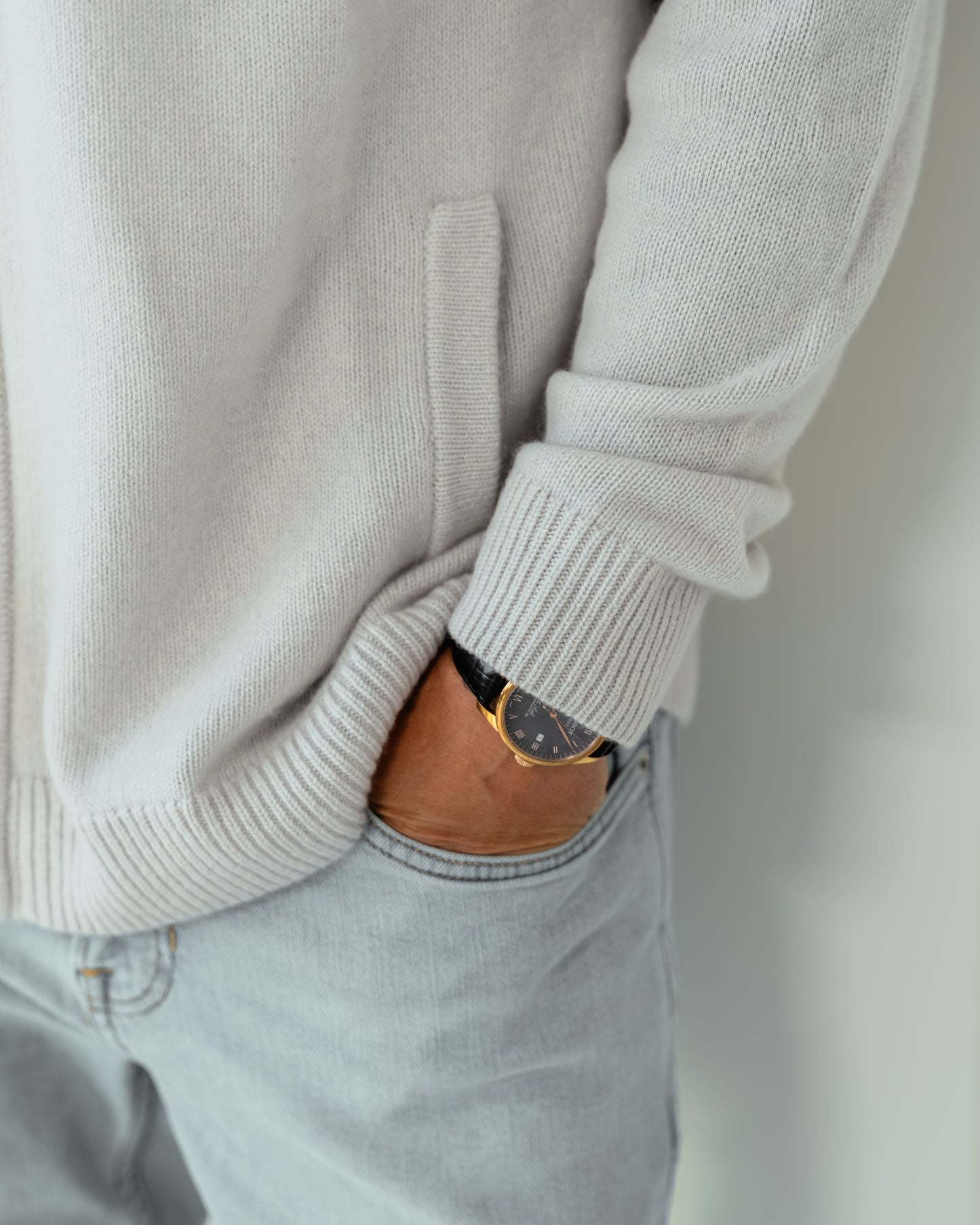 Men's Zipped Bomber Jacket
