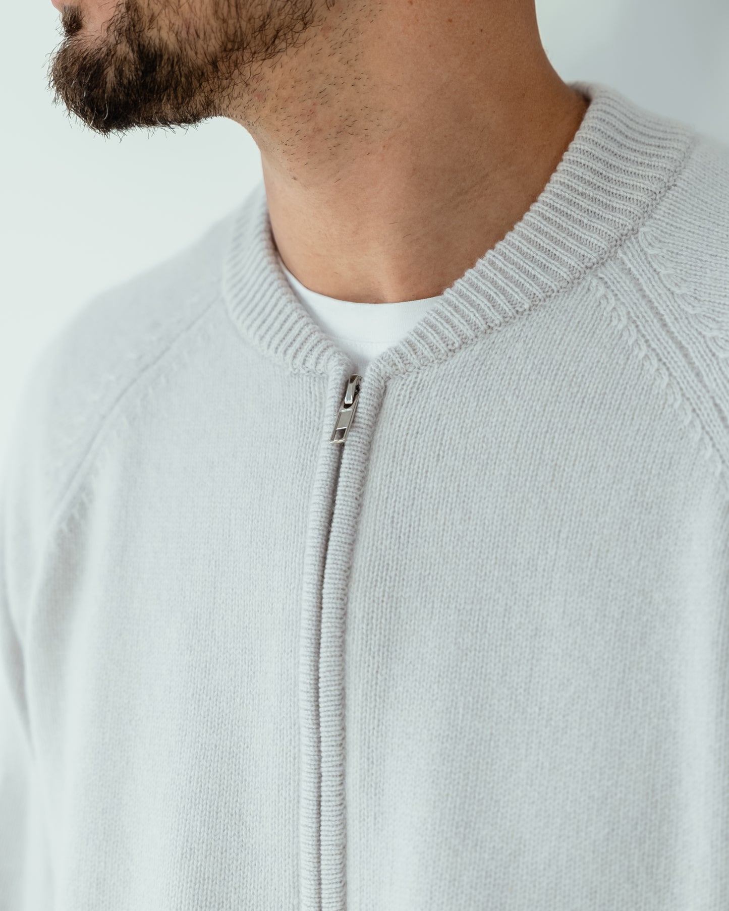 Men's Zipped Bomber Jacket