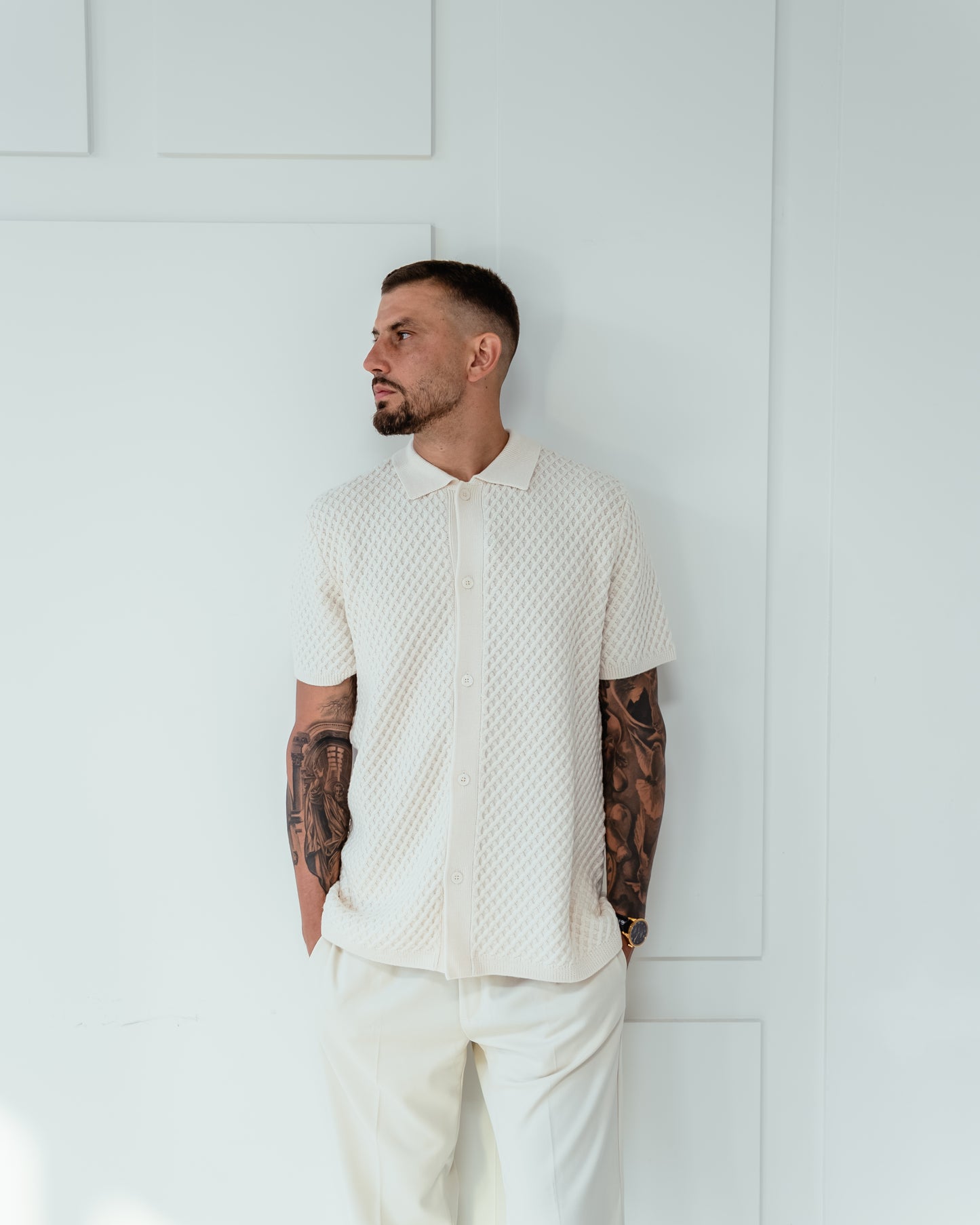 Men's Short Sleeve Classic Button Down