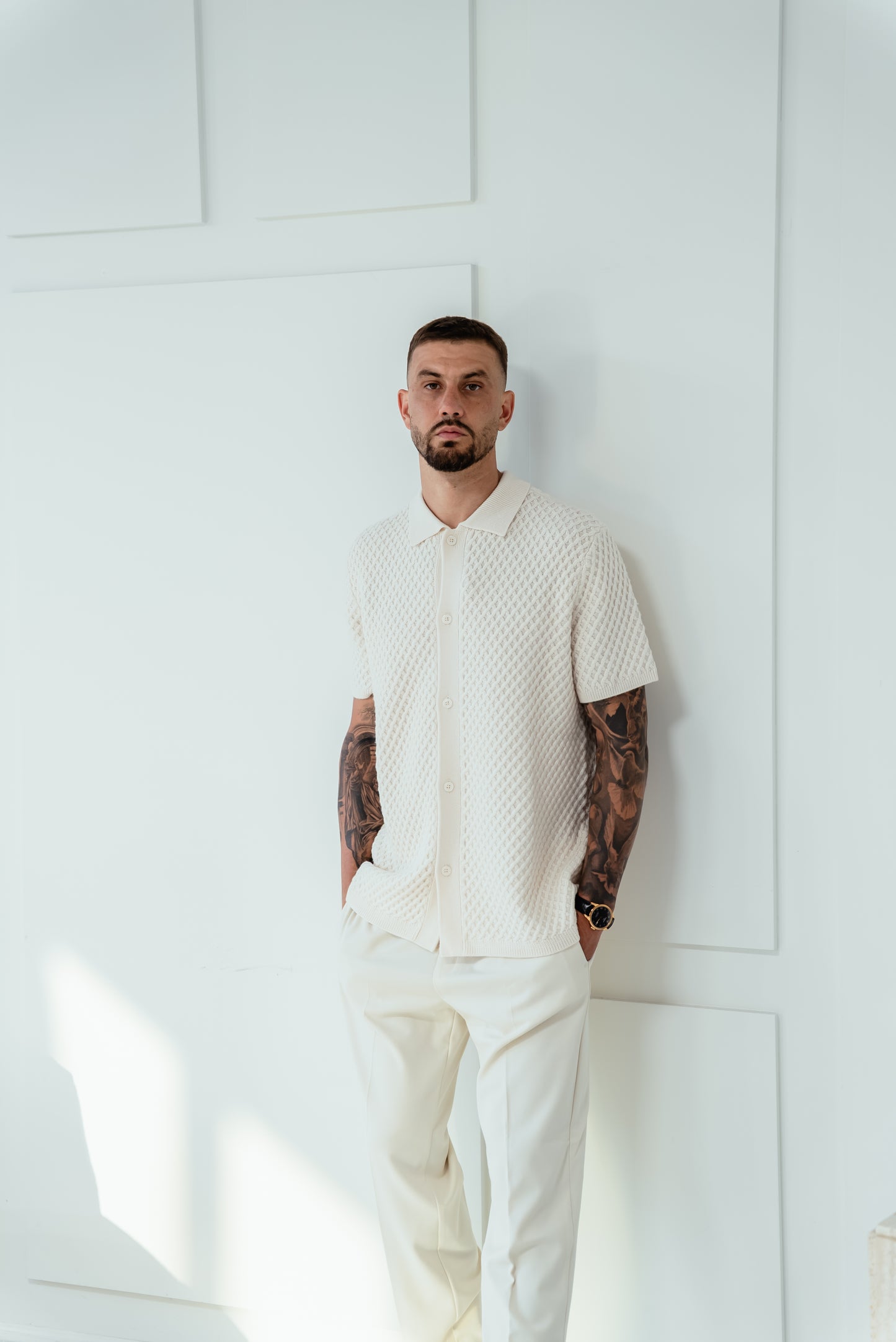 Men's Short Sleeve Classic Button Down