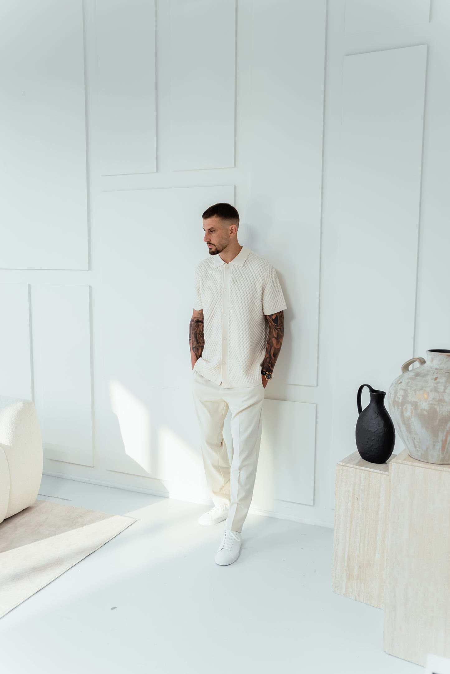 Men's Short Sleeve Classic Button Down