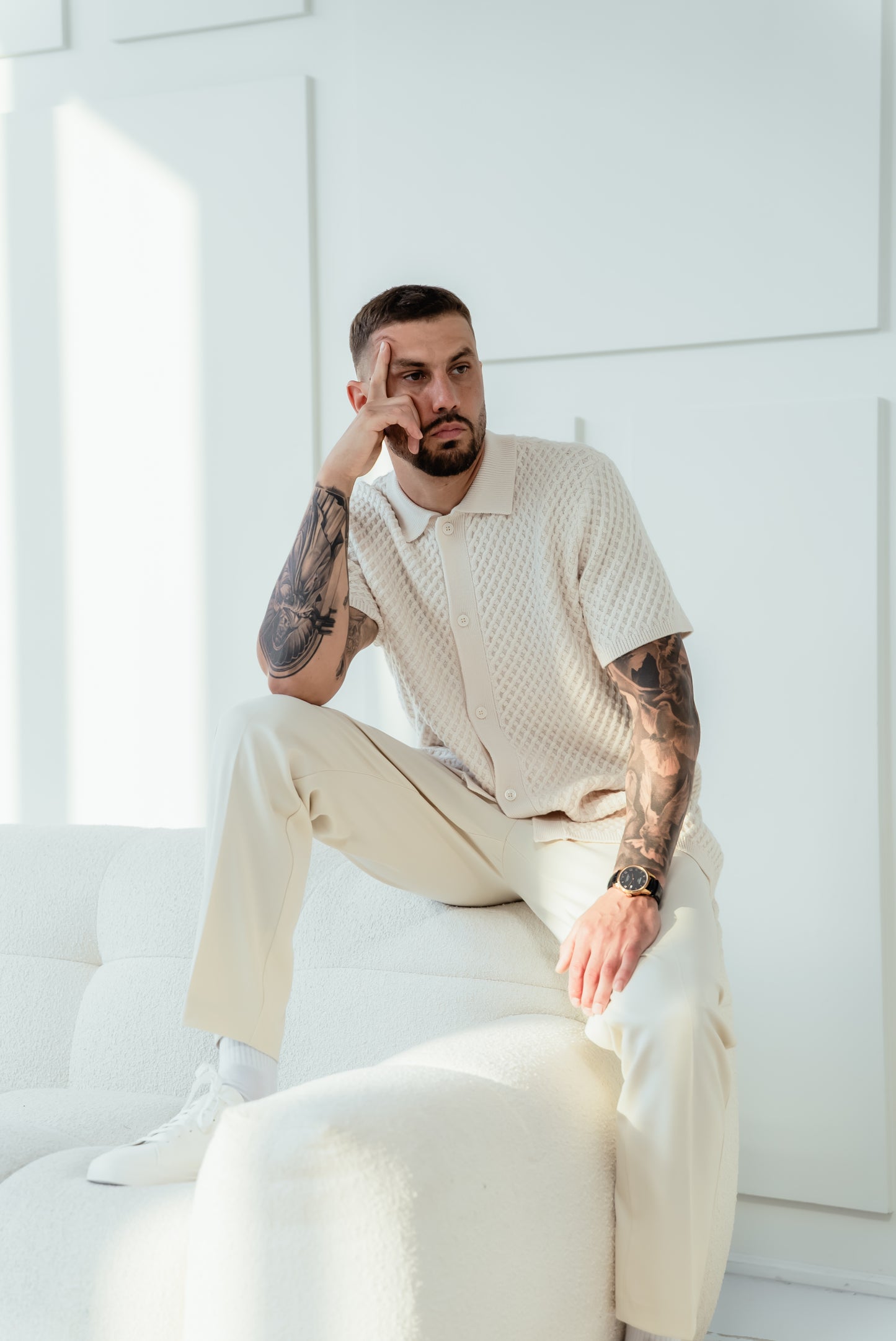 Men's Short Sleeve Classic Button Down