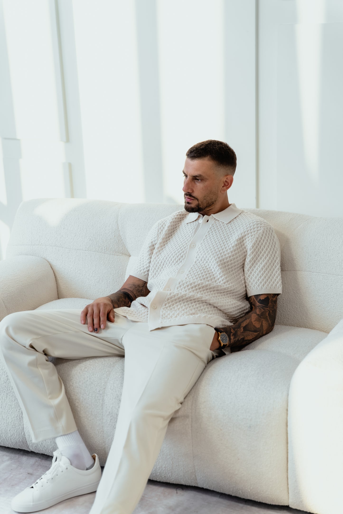 Men's Short Sleeve Classic Button Down