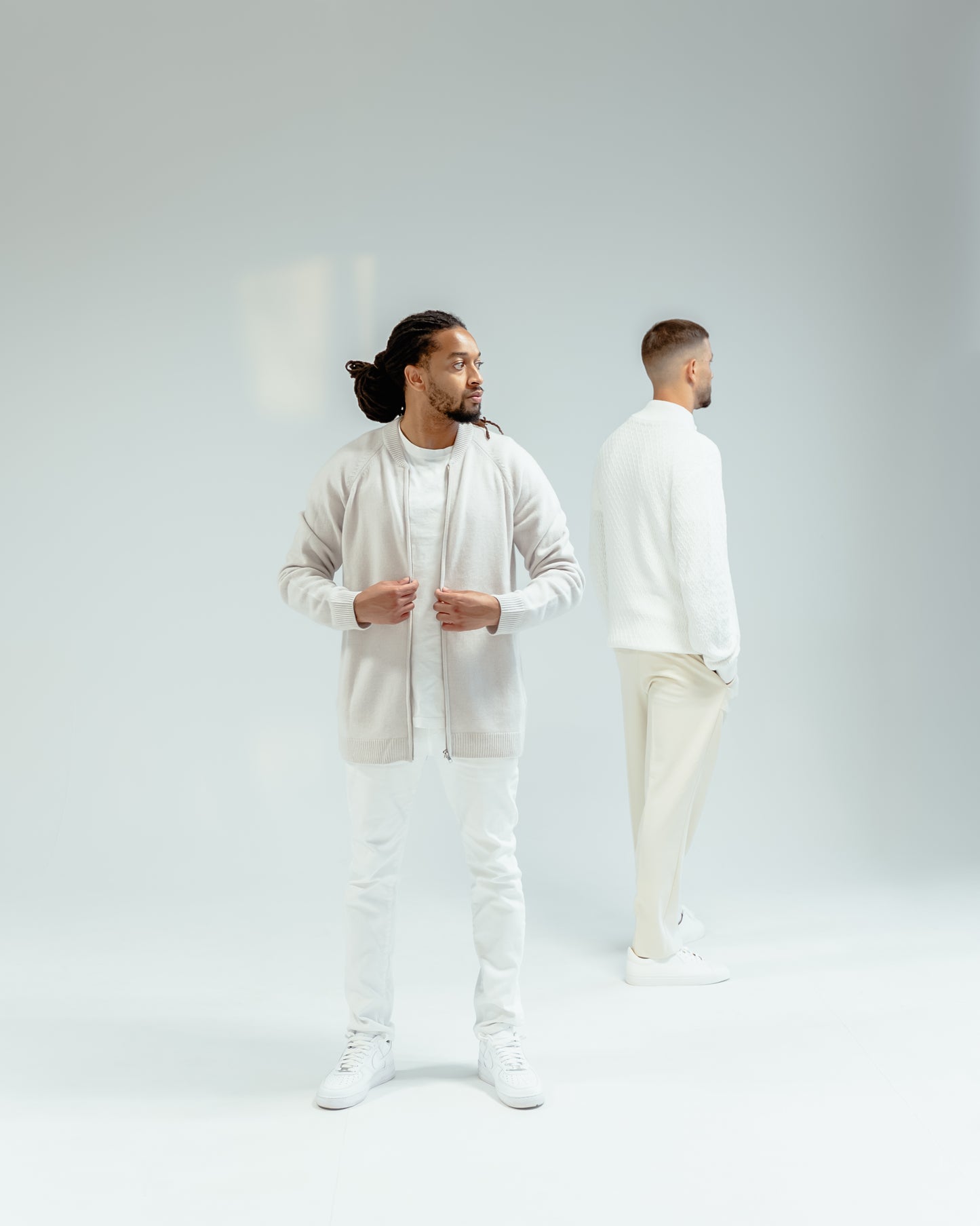 Men's Zipped Bomber Jacket