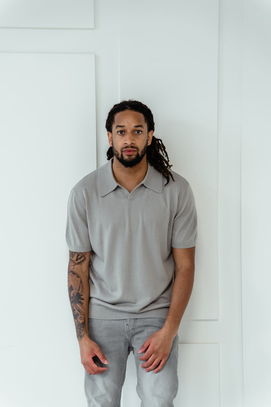 Men's V Neck Polo