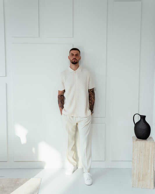 Men's Short Sleeve Classic Button Down