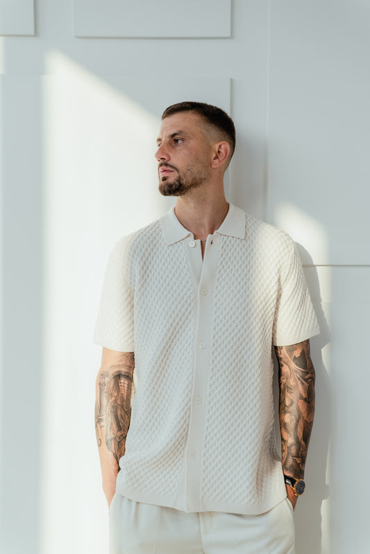 Men's Short Sleeve Classic Button Down